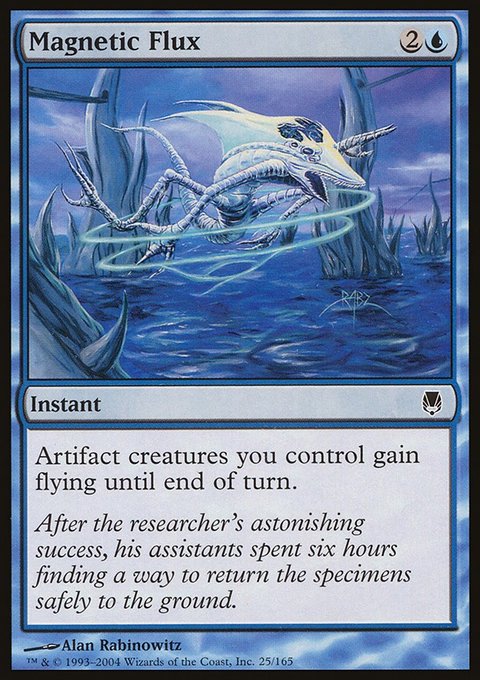 Magnetic Flux, Darksteel #25, Magic: The Gathering card