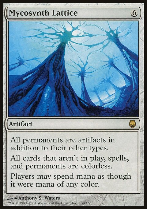 Mycosynth Lattice, Darksteel #130, Magic: The Gathering card