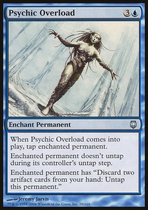 Psychic Overload, Darksteel #28, Magic: The Gathering card