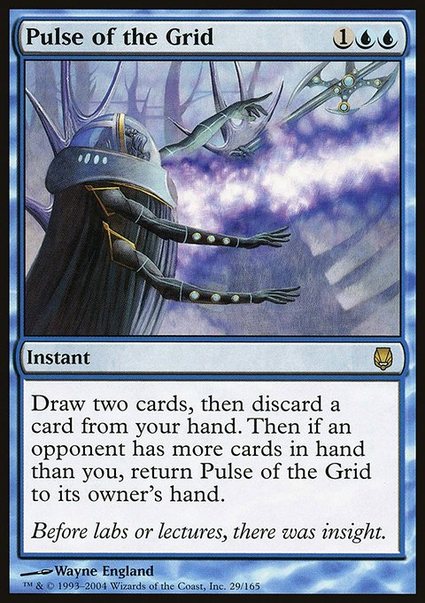 Pulse of the Grid, Darksteel #29, Magic: The Gathering card