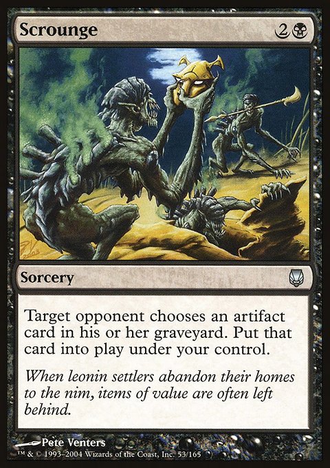 Scrounge, Darksteel #53, Magic: The Gathering card