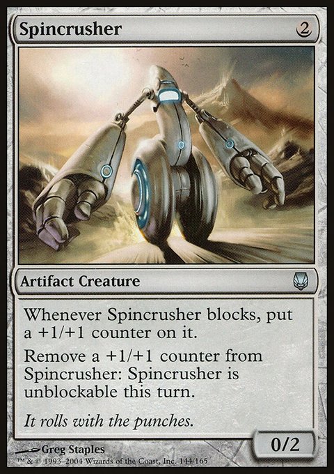 Spincrusher, Darksteel #144, Magic: The Gathering card