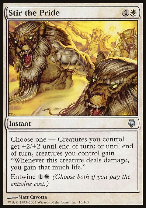 Stir the Pride, Darksteel #16, Magic: The Gathering card