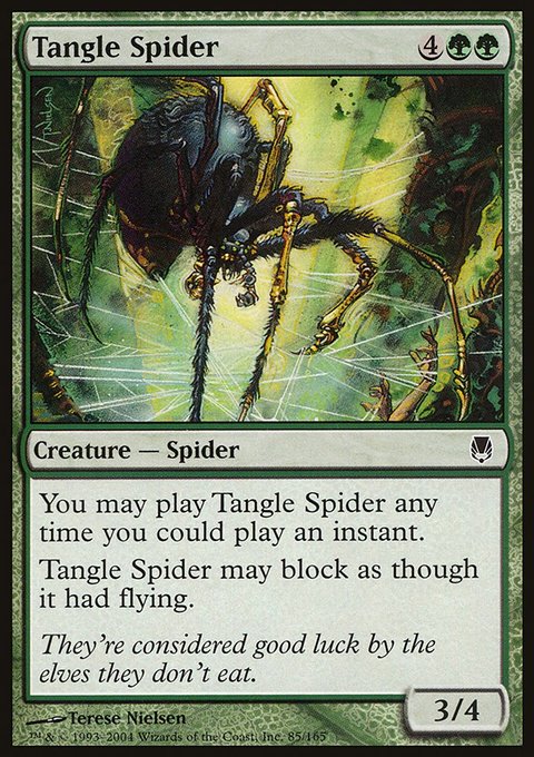 Tangle Spider, Darksteel #85, Magic: The Gathering card