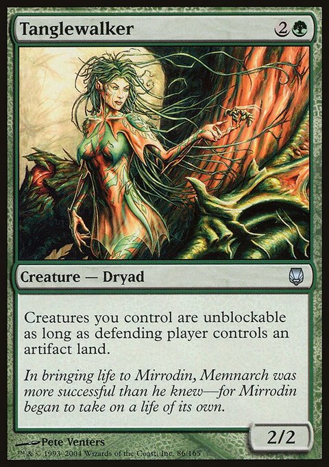 Tanglewalker, Darksteel #86, Magic: The Gathering card