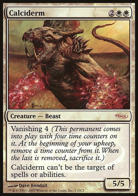 Calciderm, DCI Promos #5, Magic: The Gathering card