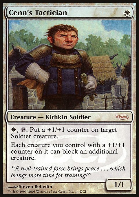 Cenn's Tactician, DCI Promos #14, Magic: The Gathering card