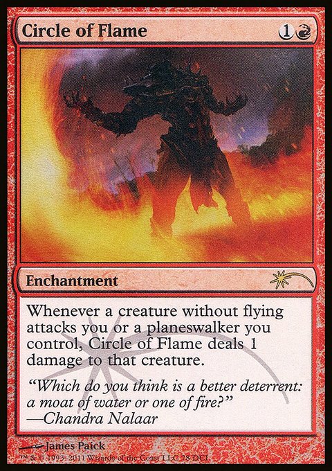 Circle of Flame, DCI Promos #78, Magic: The Gathering card