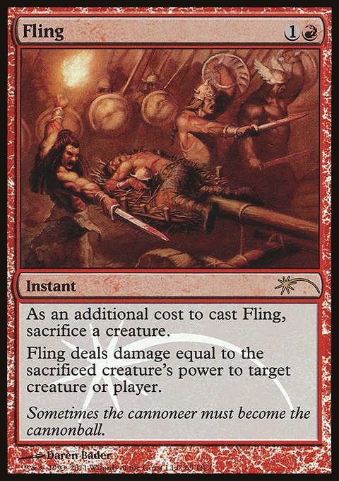 Fling, DCI Promos #69, Magic: The Gathering card