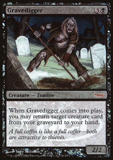 Gravedigger, DCI Promos #16, Magic: The Gathering card