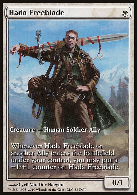 Hada Freeblade, DCI Promos #38, Magic: The Gathering card