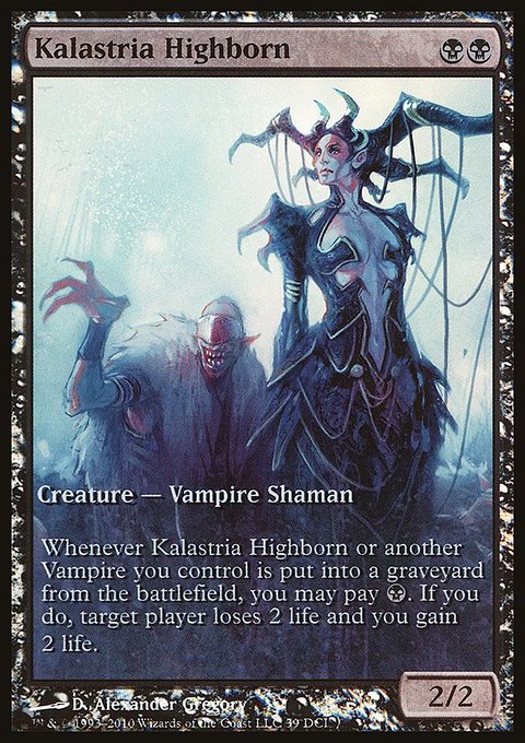 Kalastria Highborn, DCI Promos #39, Magic: The Gathering card
