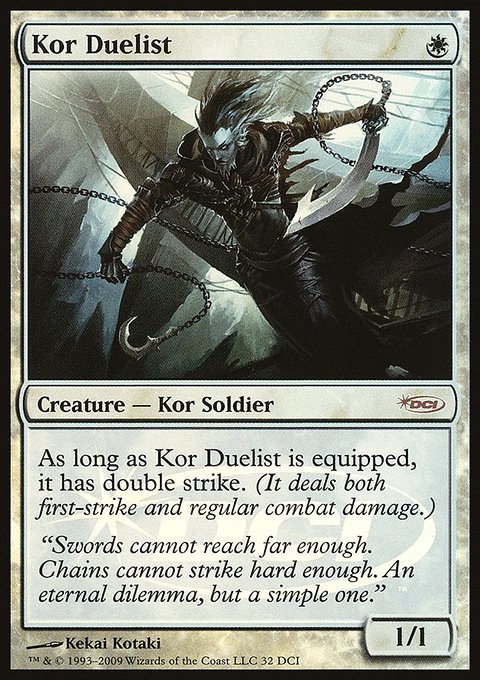 Kor Duelist, DCI Promos #32, Magic: The Gathering card