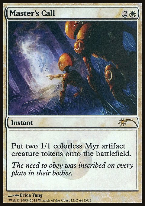 Master's Call, DCI Promos #64, Magic: The Gathering card