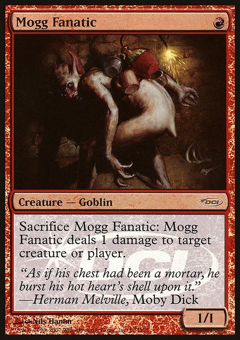 Mogg Fanatic, DCI Promos #10, Magic: The Gathering card