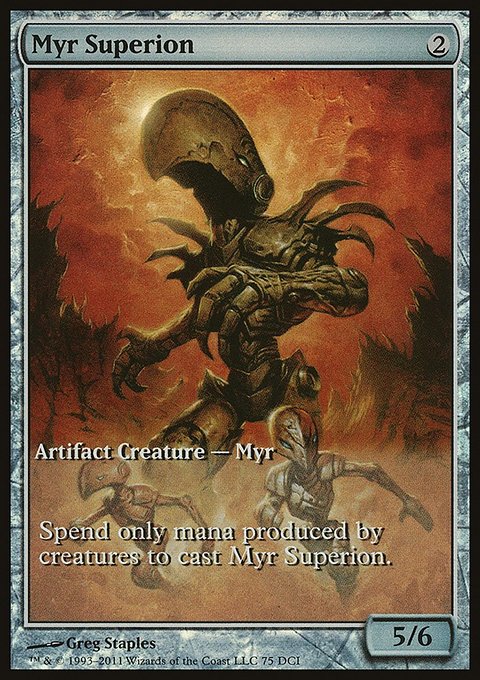 Myr Superion, DCI Promos #75, Magic: The Gathering card