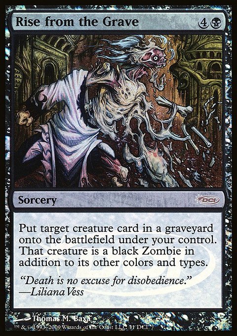 Rise from the Grave, DCI Promos #31, Magic: The Gathering card