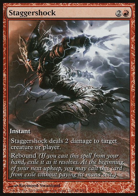 Staggershock, DCI Promos #48, Magic: The Gathering card
