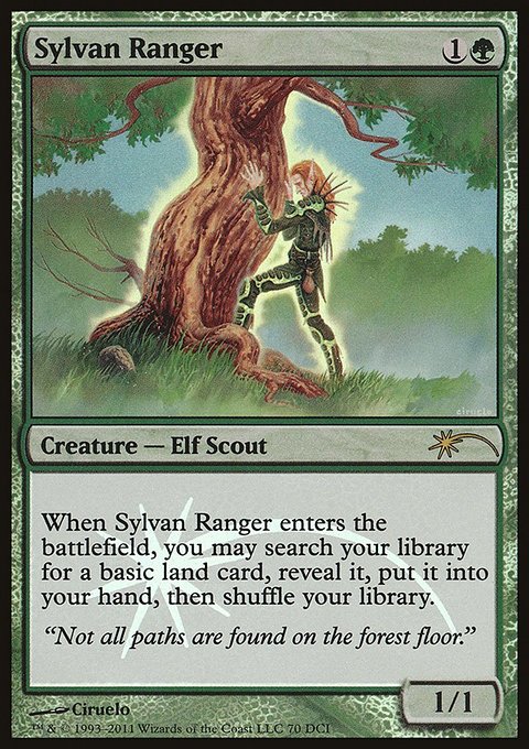 Sylvan Ranger, DCI Promos #70, Magic: The Gathering card