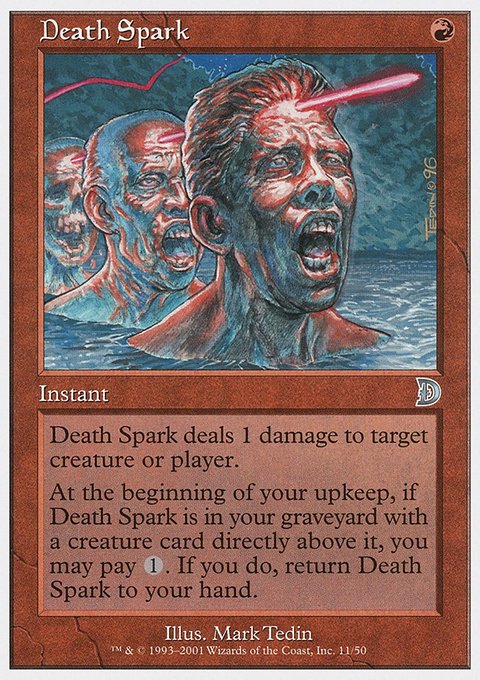 Death Spark, Deckmasters #11, Magic: The Gathering card