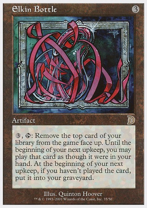 Elkin Bottle, Deckmasters #35, Magic: The Gathering card