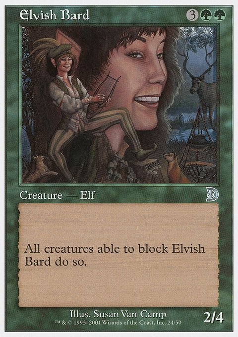 Elvish Bard, Deckmasters #24, Magic: The Gathering card