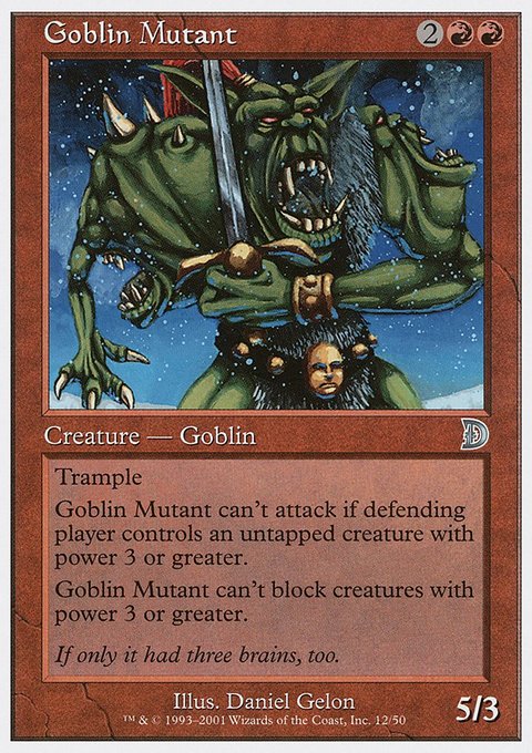 Goblin Mutant, Deckmasters #12, Magic: The Gathering card