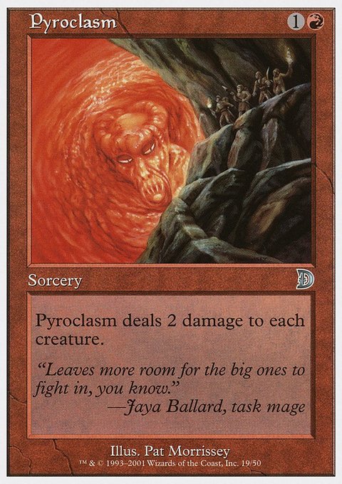 Pyroclasm, Deckmasters #19, Magic: The Gathering card