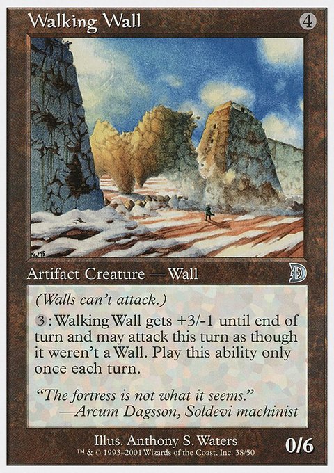 Walking Wall, Deckmasters #38, Magic: The Gathering card