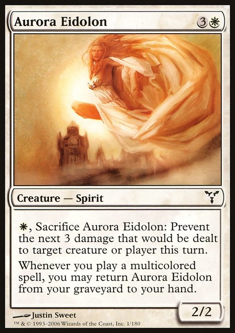 Aurora Eidolon, Dissension #1, Magic: The Gathering card