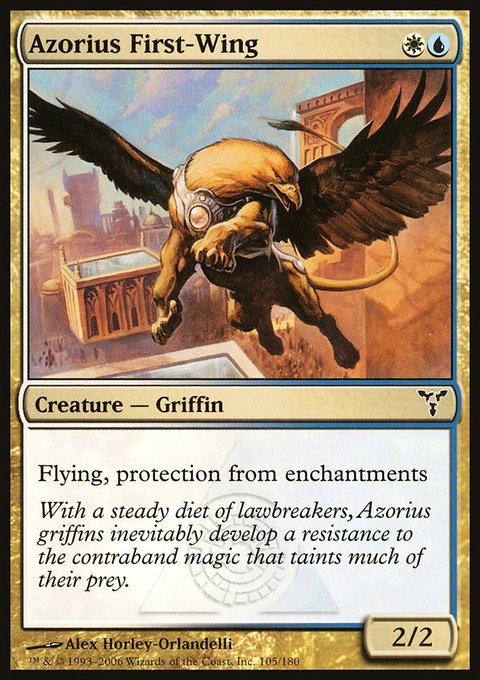 Azorius First-Wing, Dissension #105, Magic: The Gathering card