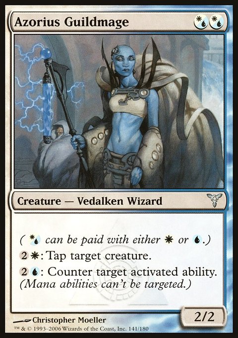 Azorius Guildmage, Dissension #141, Magic: The Gathering card