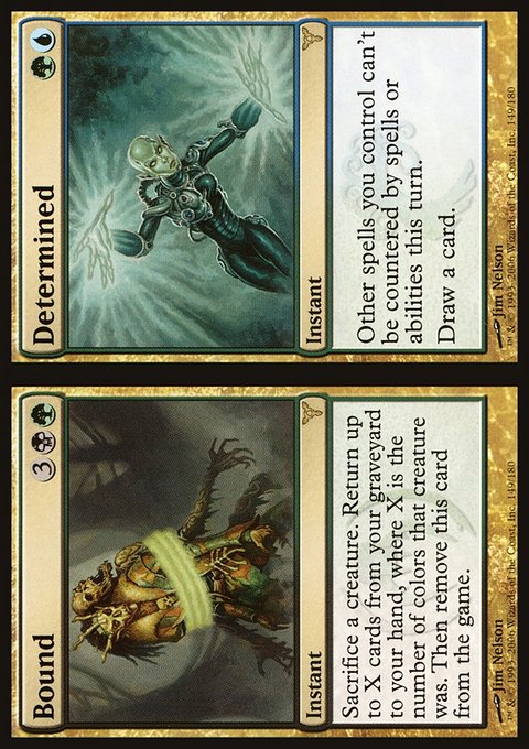 Bound // Determined, Dissension #149, Magic: The Gathering card
