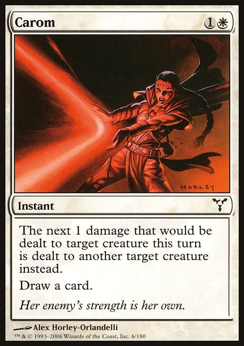 Carom, Dissension #6, Magic: The Gathering card