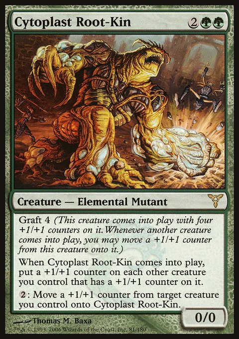 Cytoplast Root-Kin, Dissension #81, Magic: The Gathering card