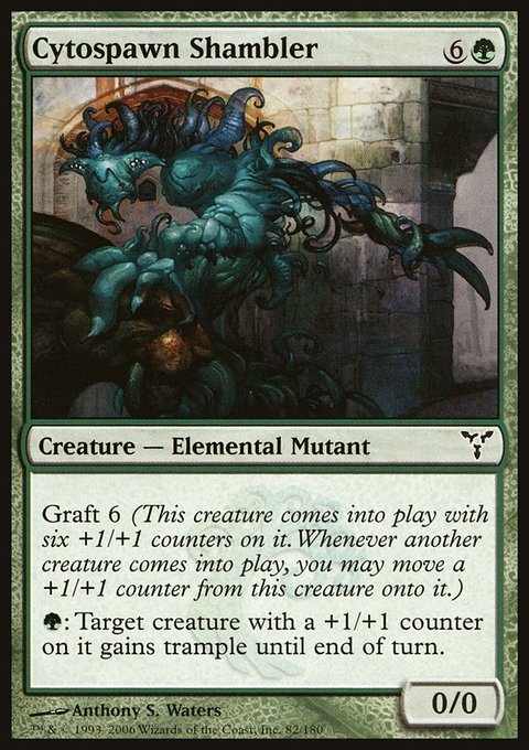 Cytospawn Shambler, Dissension #82, Magic: The Gathering card