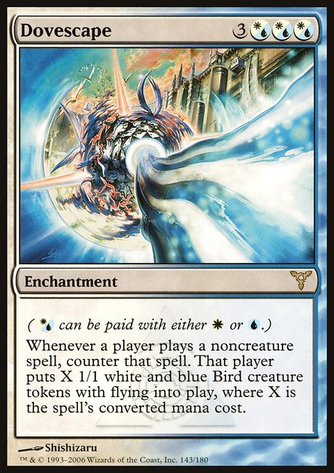 Dovescape, Dissension #143, Magic: The Gathering card