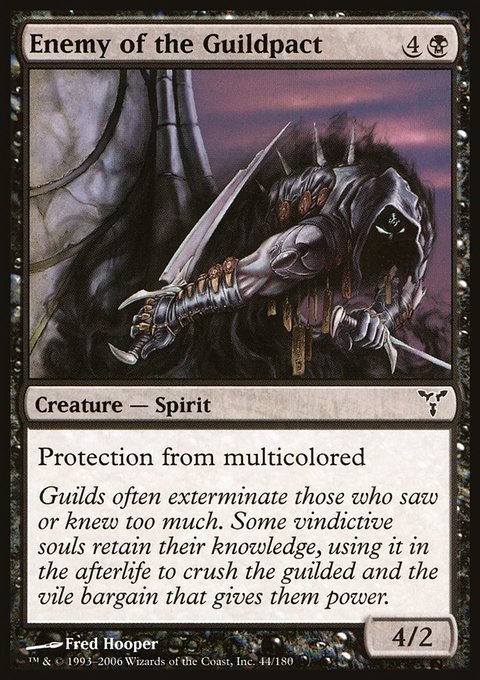 Enemy of the Guildpact, Dissension #44, Magic: The Gathering card