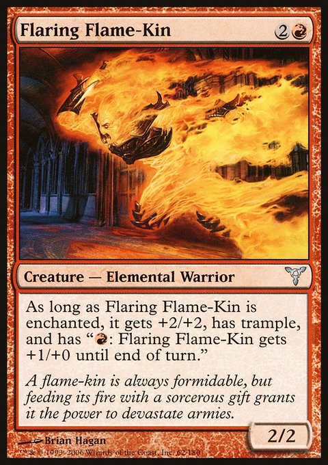 Flaring Flame-Kin, Dissension #62, Magic: The Gathering card