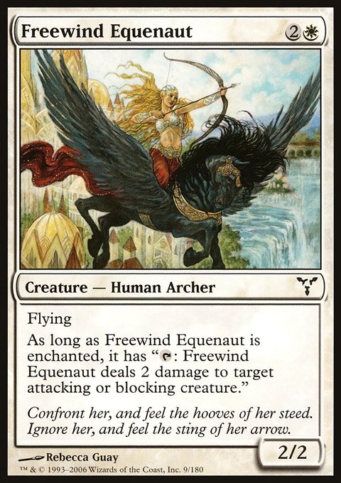 Freewind Equenaut, Dissension #9, Magic: The Gathering card