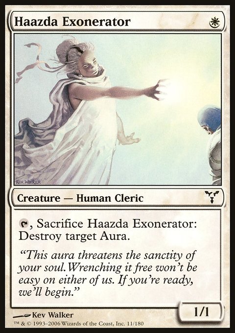 Haazda Exonerator, Dissension #11, Magic: The Gathering card