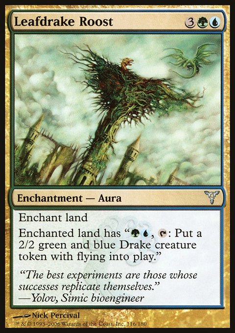 Leafdrake Roost, Dissension #116, Magic: The Gathering card
