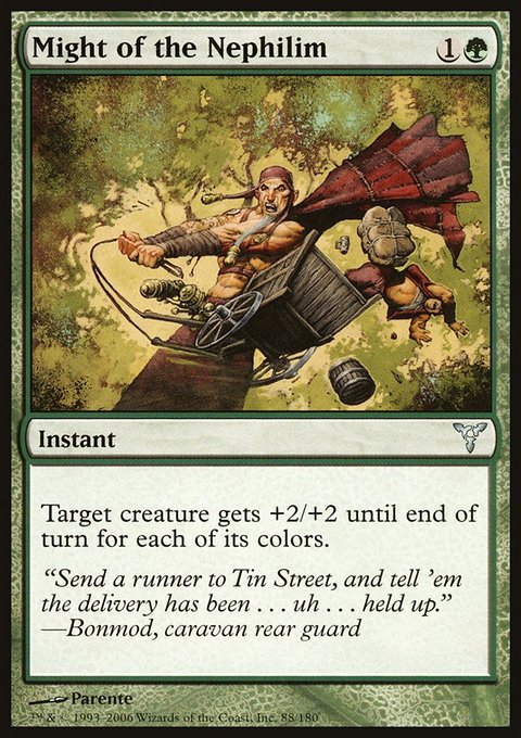Might of the Nephilim, Dissension #88, Magic: The Gathering card