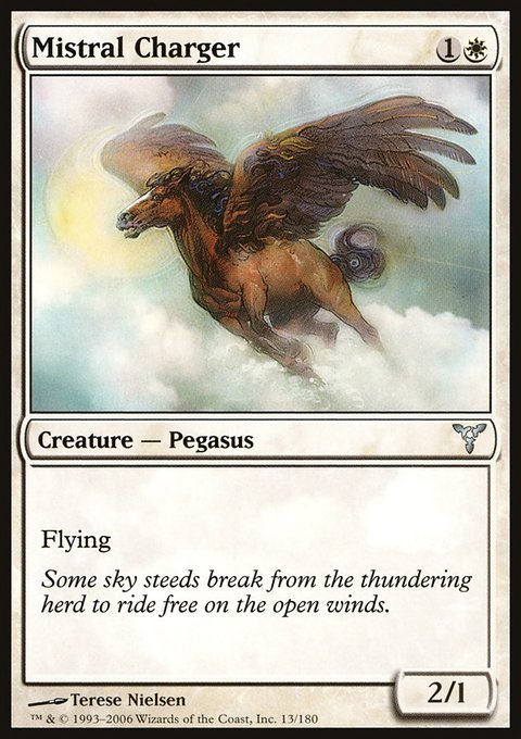 Mistral Charger, Dissension #13, Magic: The Gathering card