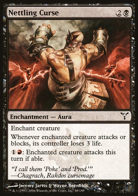 Nettling Curse, Dissension #48, Magic: The Gathering card