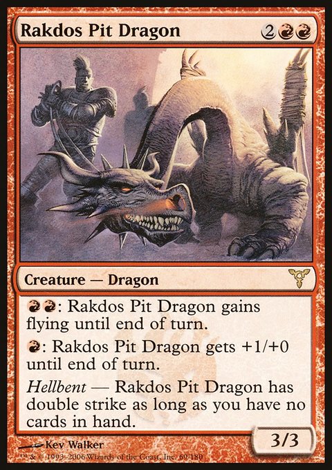 Rakdos Pit Dragon, Dissension #69, Magic: The Gathering card