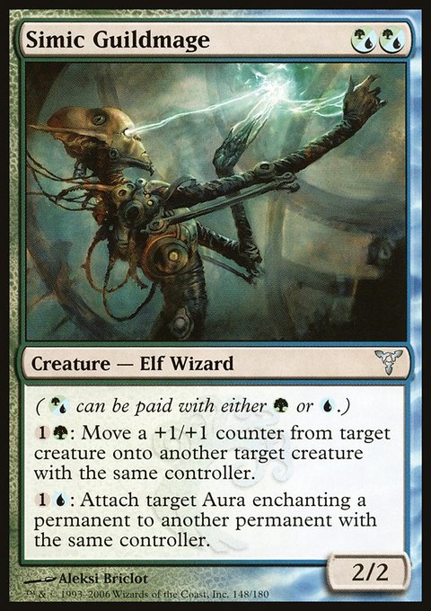 Simic Guildmage, Dissension #148, Magic: The Gathering card