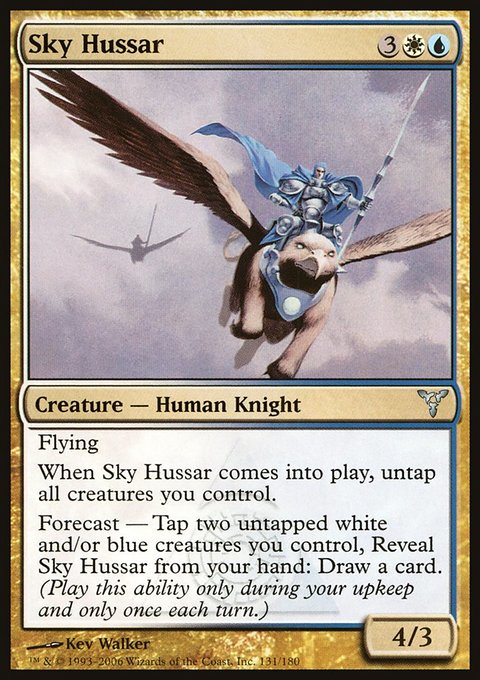 Sky Hussar, Dissension #131, Magic: The Gathering card