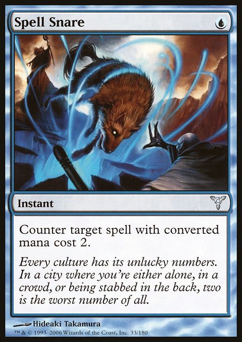 Spell Snare, Dissension #33, Magic: The Gathering card