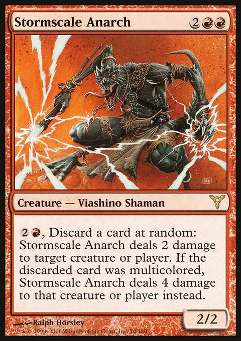 Stormscale Anarch, Dissension #74, Magic: The Gathering card